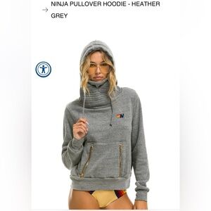 Aviator Nation Ninja Hoodie size Medium. Worn twice only.